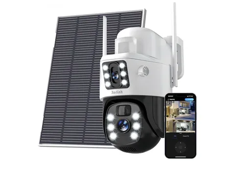 Xorlink XQ1 4K Solar Security Camera Wireless Outdoor with Color Night Vision