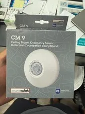 Sensor Switch CM 9 Ceiling Mount PIR Occupancy Sensor 360 Low Voltage White NEW