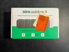 Blink Outdoor 4 5-Camera System Wireless Security Cameras w/ Sync Module
