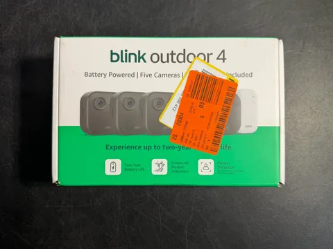 Blink Outdoor 4 5-Camera System Wireless Security Cameras w/ Sync Module