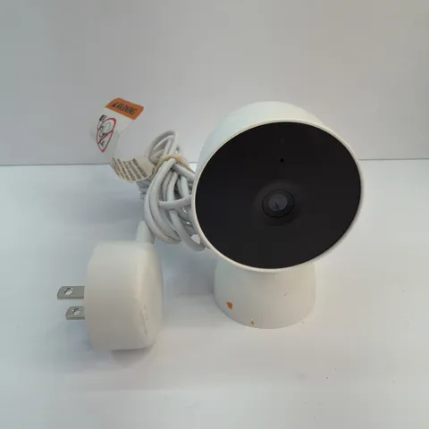 Google GJQ9T Indoor USB 1080p Night Vision Wi-Fi Google Assistant White