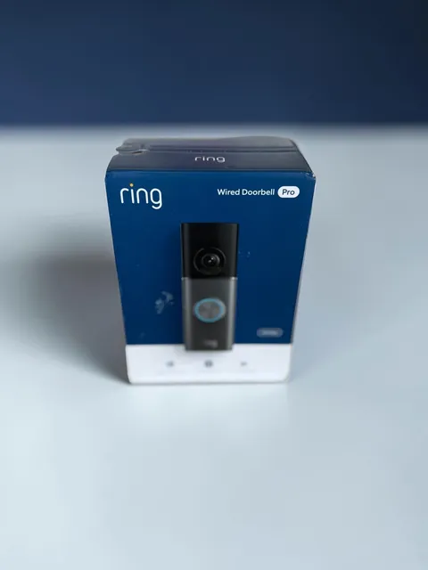 Ring Wired Doorbell Pro 3rd Gen 4K Retinal Vision 3D Motion Deep Silver NEW