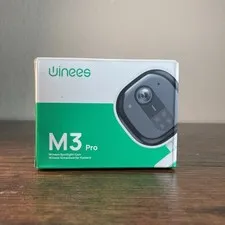 Winees M3 Pro Indoor Outdoor Home Security Camera Spotlight New Night Vision