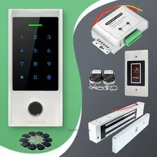 HOMSECUR Weatherproof WIFI Fingerprint RFID Access Control Set Lock APP Unlock