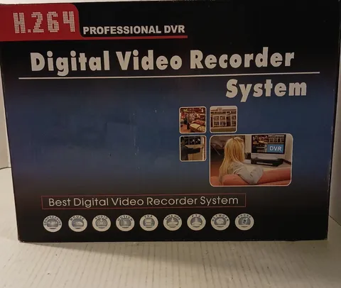 4 Chanel H.264 Professional Dvr System New W/4 cameras 
