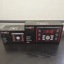 Clarity AlertMaster Visual Alert  AL10 Base System AL12 Remote Receiver