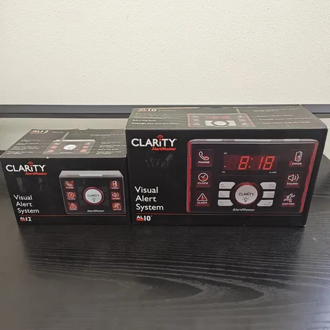 Clarity AlertMaster Visual Alert  AL10 Base System AL12 Remote Receiver