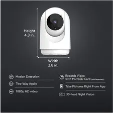Smart Indoor Security Camera with Motion Detection