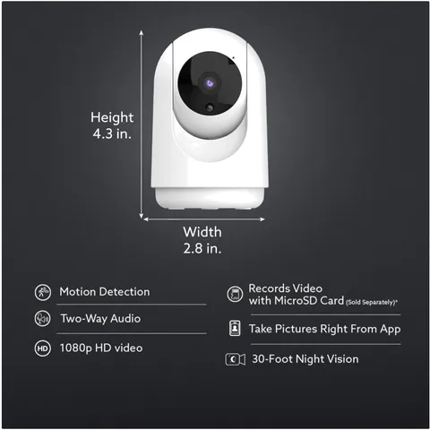 Smart Indoor Security Camera with Motion Detection