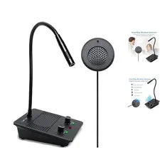 Easy Install Window Speaker Intercom - Independent Volume Control & Durability