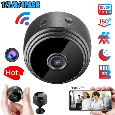 1080P Mini Camera WiFi HD Night Vision Camcorder Home Security Cam Indoor Home