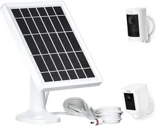 Ring Camera Solar Panel, Power for Ring Stick Up Cam Battery, Ring Spotlight...