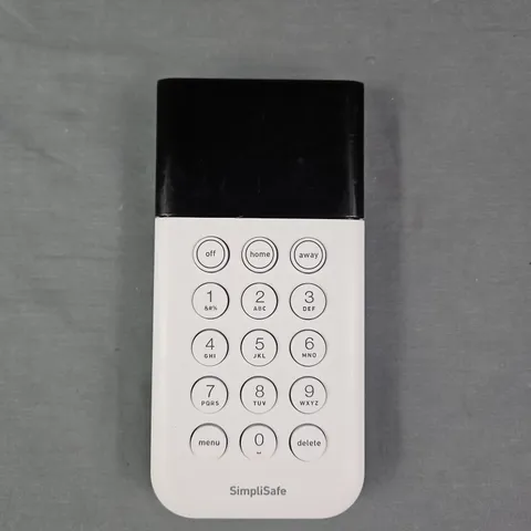 SimpliSafe SSKP3 Keypad White Wireless Touch-to-Wake Home Security GEN 3 - Used