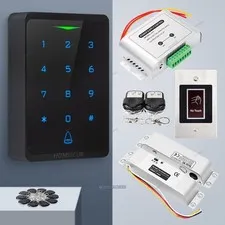 vHOMSECUR IP66 APP WIFI RFID Access Control Set Surface Mount Drop Bolt Lock