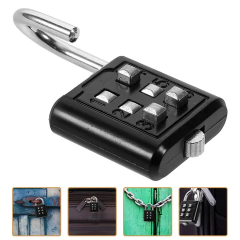 Combination Lock for Locker Door Code Locks Outdoor Number Blind Travel Office