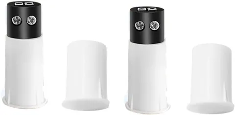 MC-33C Recessed Magnetic Reed Switch Alarm Sensor - Normally Closed (2 Sets)