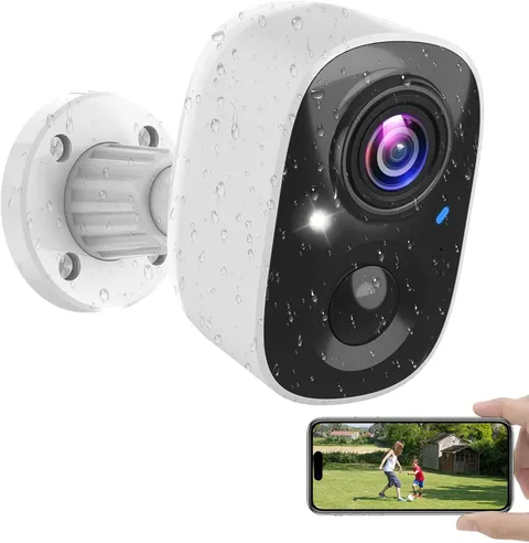 2K Wireless Security Camera, AI Motion Detection, Color Night Vision, 2-Way Talk