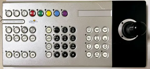 Dedicated Micros keyboard for Camera and PTZ control