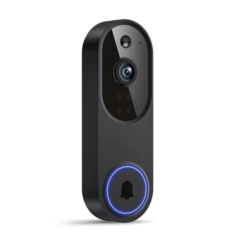 Wireless Video Doorbell Dome Cameras, Battery Powered, AI Human and Motion De...