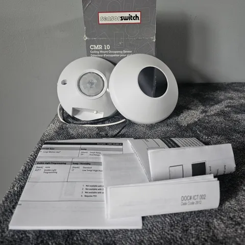 Sensor Switch CMR 10 Contractor Ceiling Mount Occupancy Sensor 28' Radius White