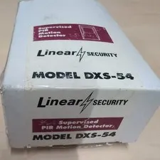 New Open Box LINEAR SECURITY MODEL DXS-54 PIR MOTION DETECTOR