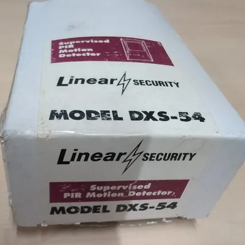 New Open Box LINEAR SECURITY MODEL DXS-54 PIR MOTION DETECTOR