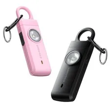 Personal Safety Alarm for Women, 130 dB Self Defense Siren, Rechargeable & Po...