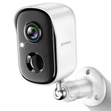 Security Cameras Wireless Outdoor, 2K Battery Powered WiFi Cameras for Home