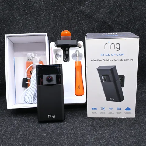 Ring STICK UP CAM Wireless Wire-Free Outdoor Security Camera