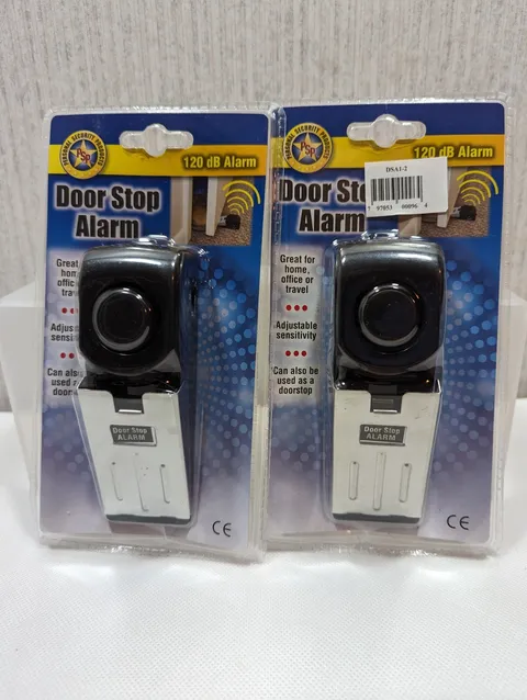 Door Stop Alarm Personal Security Products Lot Of 2