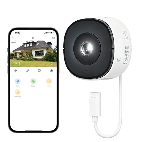 Wansview 2K Window Camera WIFI Security Camera Indoor Human Detection2-Way Audio