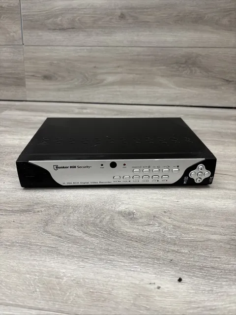 Bunker Hill Security 62463 H.264 8CH DVR Digital Video Recorder UNTESTED P/O