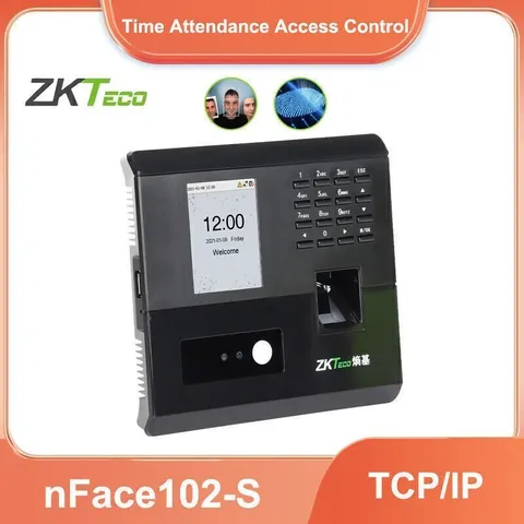 ZKTeco nFace102-S Fingerprint Face RecognitionTime Attendance Access Control