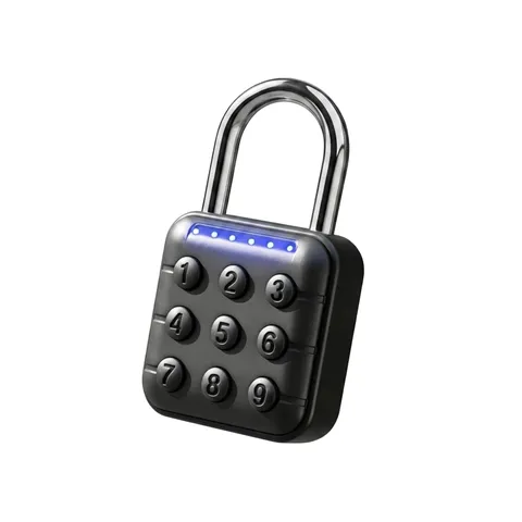 UMIKSMART 6-Digit Combination Padlock, High Security Password Lock with Black