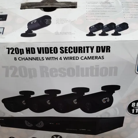 Night Owl 720p 8-Channel CCTV DVR System 1TB w/ 4 Wired Cameras Night Vision
