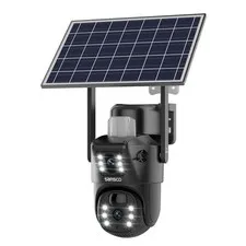 4MP Solar Battery Wifi Security Camera Pan Tilt Argus Wireless Solar Panel