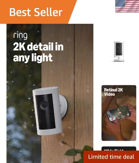Outdoor Cam Plus, Battery newest model, Home or business security, Wide-Angle...