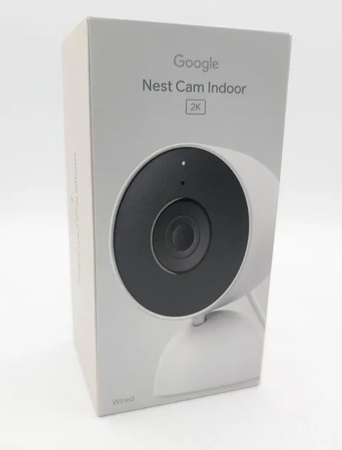 Google Nest Cam Indoor 3rd Gen Wired Security Camera - Snow
