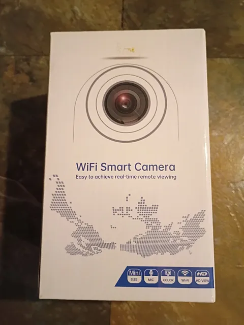 WiFi Smart Camera Mini HD Remote Viewing Color Mic