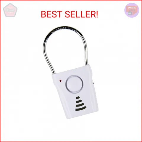 SABRE 110dB Door Handle Alarm, Extremely Loud Wireless Audible Up To 680 Ft Away