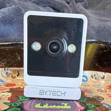 BYTECH Wi-Fi Indoor IP/Network Surveillance Camera White BY-CM-WF-101-WT