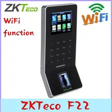 ZKTeco F22 WIFI TCP/IP Biometric Fingerprint Time Attendance Access Door Control