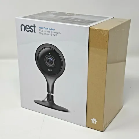 Google Nest NC1102ES Cam Indoor Security Camera 1st Gen - Black - New & Sealed