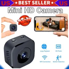 Mini Wireless Record Camera WiFi IP Home Security DVR Night Vision HD USB 1080P