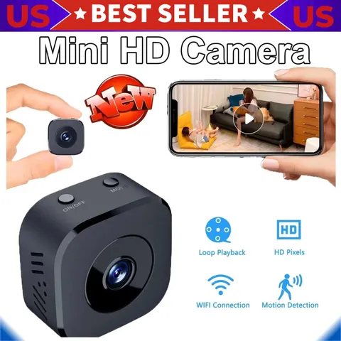 Mini Wireless Record Camera WiFi IP Home Security DVR Night Vision HD USB 1080P