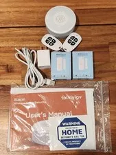 Tolviviov WiFi Door Alarm System, Wireless DIY Smart Home Security System