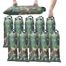 Flood Barrier Sand Bags camouflage Canvas Flood Protection Sandbags Reusable ...