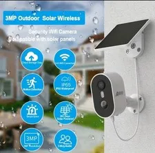 Outdoor Security Camera for Driveway Monitoring, 3MP with AI Motion 2 Way Audio