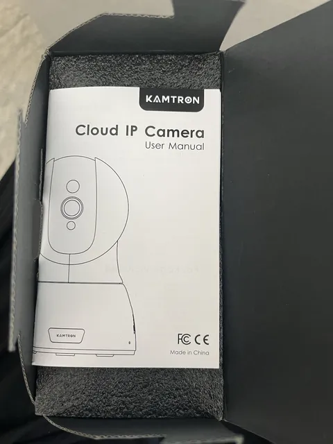 Kamtron Cloud IP Camera New Black Model 826 Pixel 1m Security Home Wireless