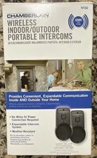 Chamberlain Wireless Indoor Outdoor Portable Intercom System NTD2 1000 ft Range